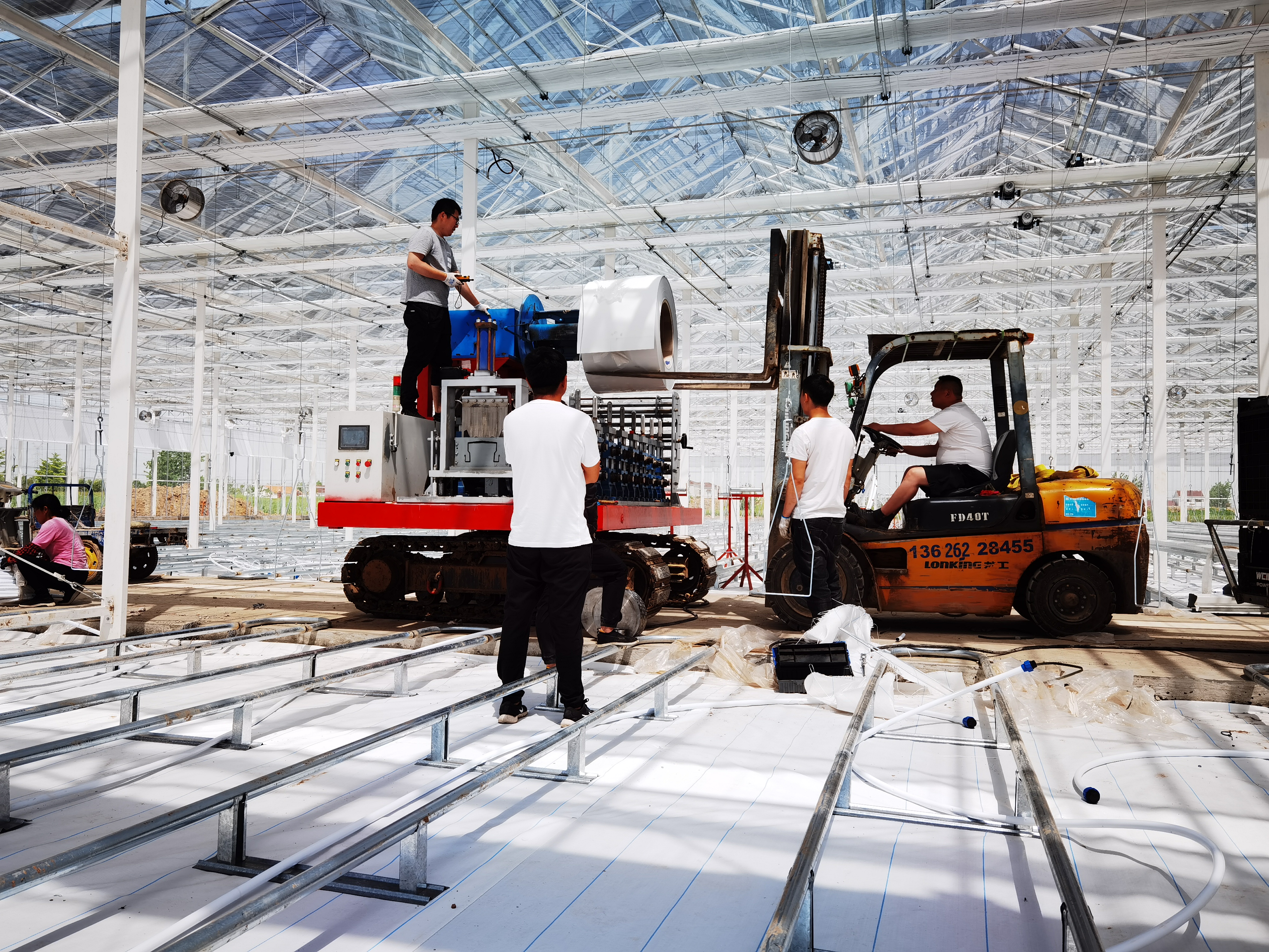 無土栽培種植槽成型機